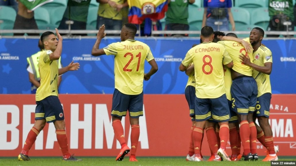 COLOMBIA DERROTO A PARAGUAY