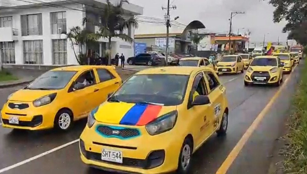 Taxistas de Popayan